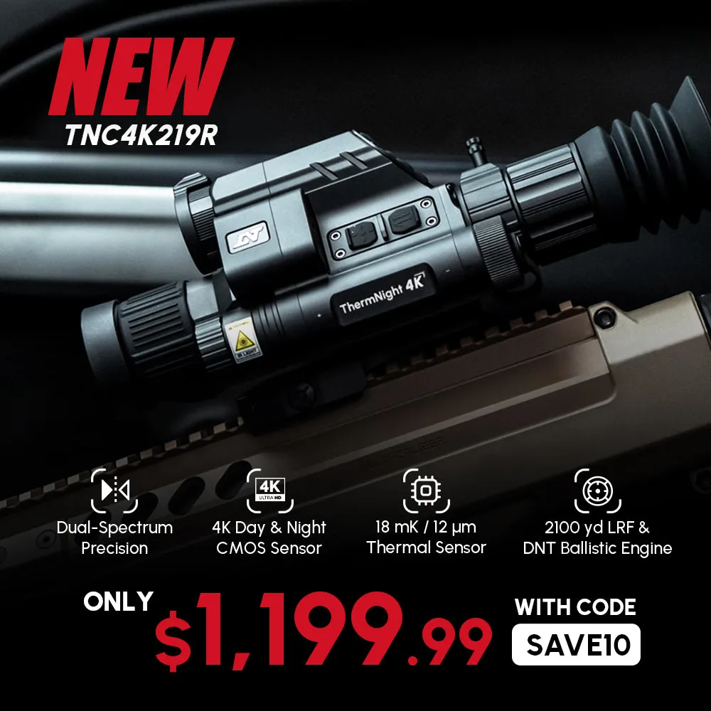 DNT Optics TNC4K219R ThermNight 4K thermal and night vision scope